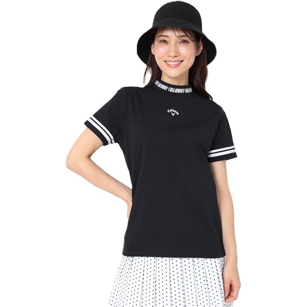 Amazon.co.jp: [MU Sports] ゴルフ レディース 長袖モックネックシャツ